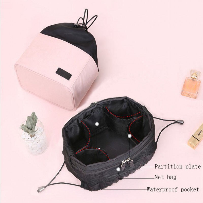 Dynamic Drawstring Makeup Bag