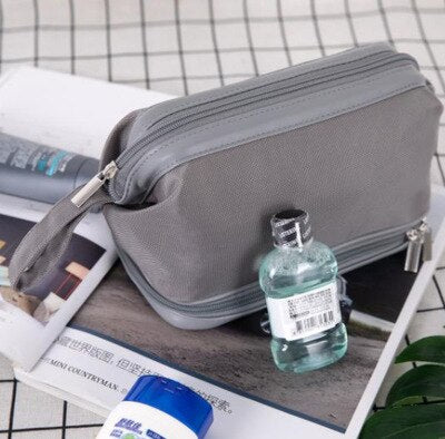 Double-Deck Toiletry Business Bag