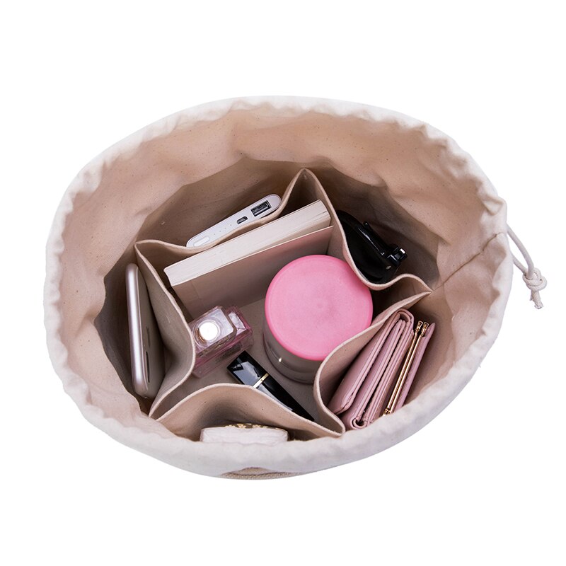 Eco Cotton Canvas Drawstring Toiletry Bag