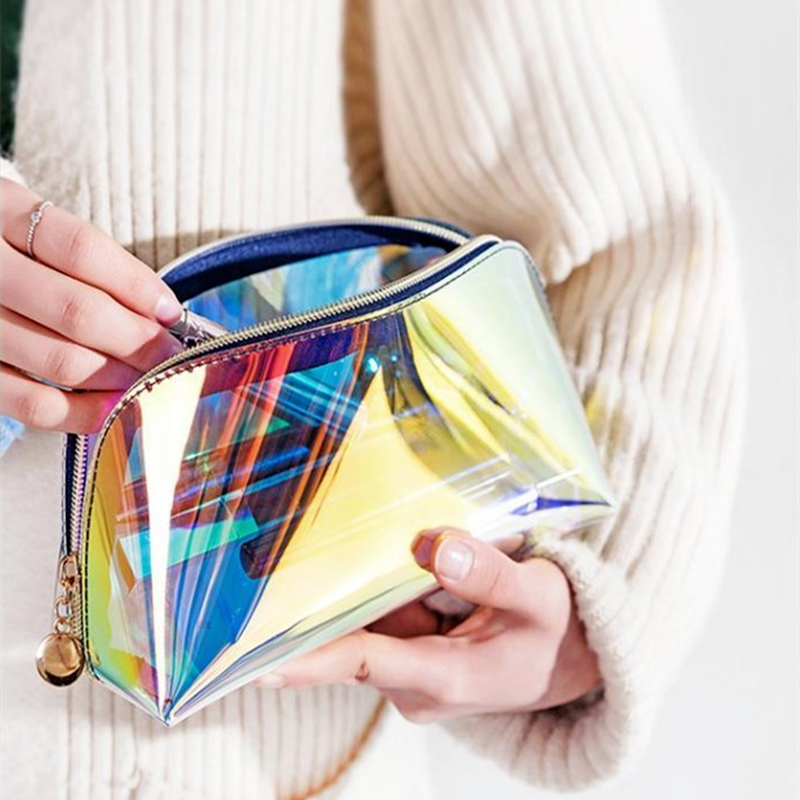 Vibrant Laser Cosmetic Bag