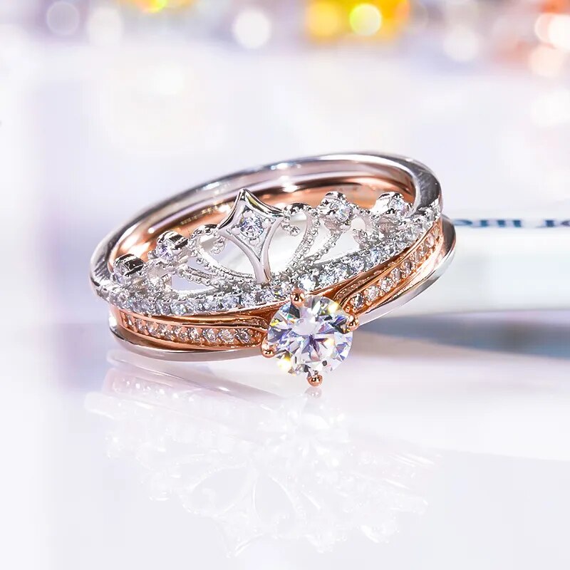 Crown of Rejoicing Ring (Moissanite)