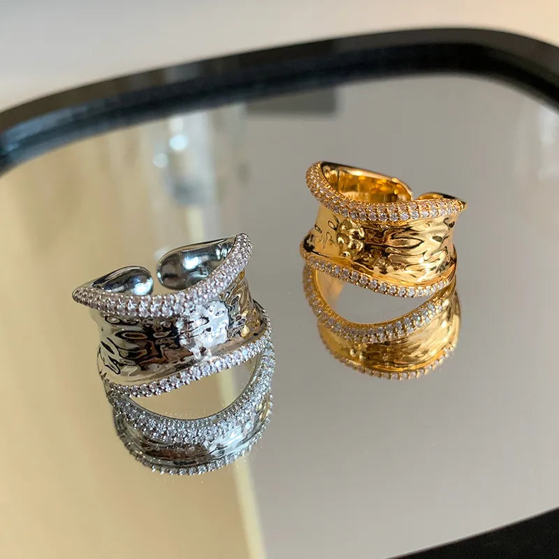 Modern Geometric Open Ring