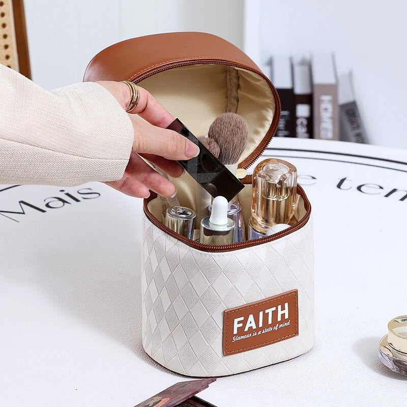 Grace & Glamour Vertical Makeup Organizer - Elevate Your Beauty Routine
