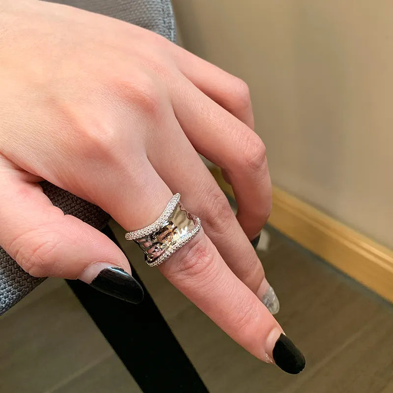 Modern Geometric Open Ring