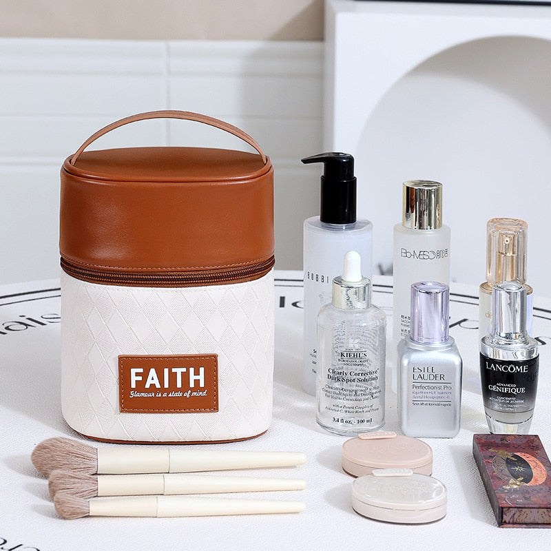 Grace & Glamour Vertical Makeup Organizer - Elevate Your Beauty Routine