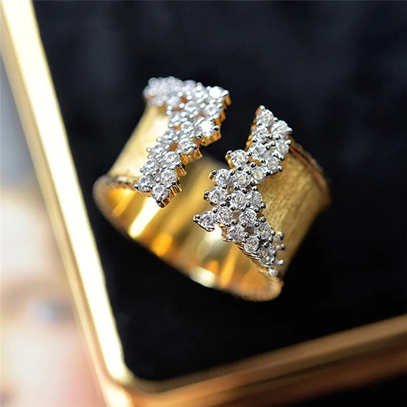 River of Grace: Crystal Fashion Ring