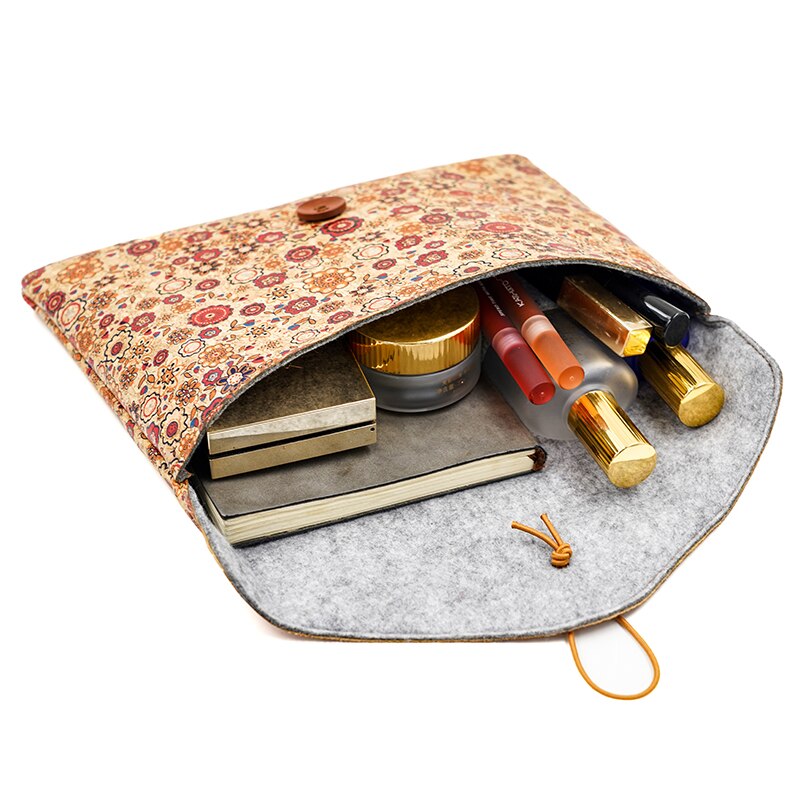 Eco Cork Cosmetic Case