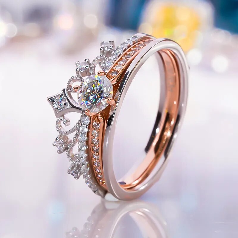Crown of Rejoicing Ring (Moissanite)