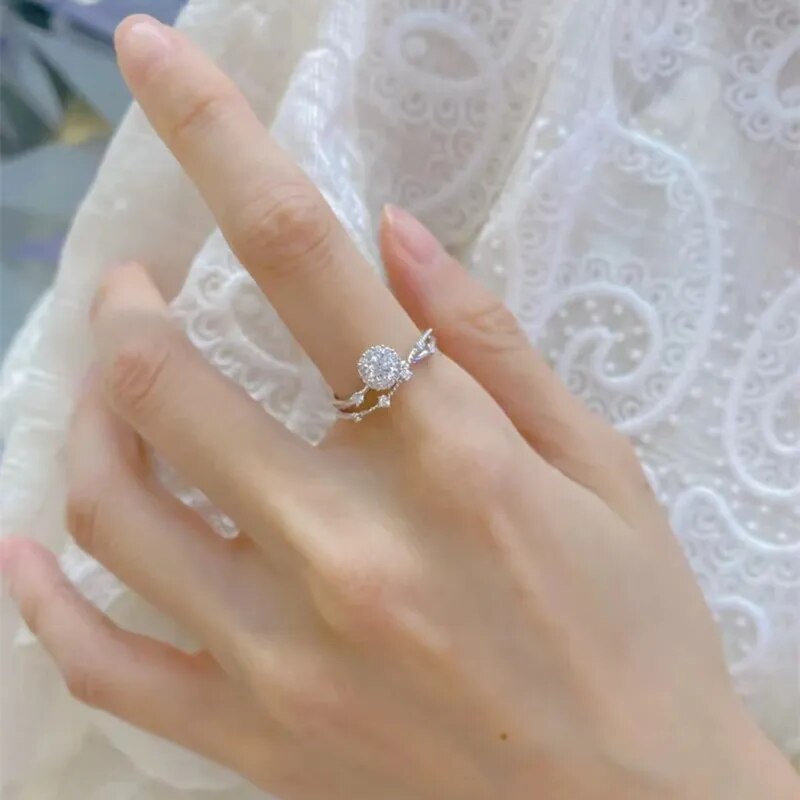 Eternal Beauty: 0.5ct & 1ct Moissanite Eternity Rings