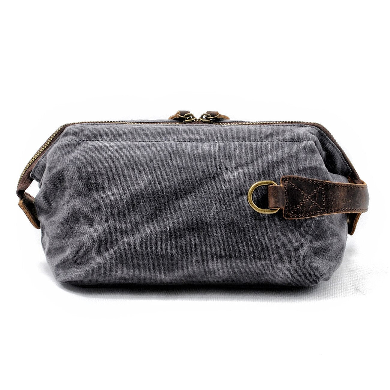 Men's Water-Resistant Canvas Toiletry Bag
