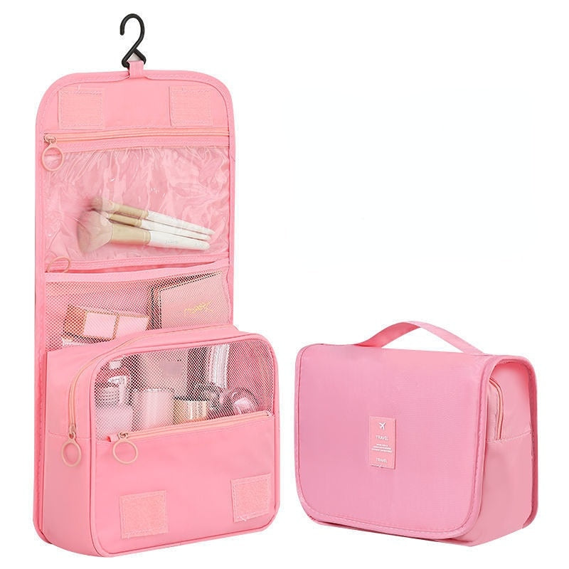 Jetsetter's Glam-On-the-Go Hanging Toiletry Bag