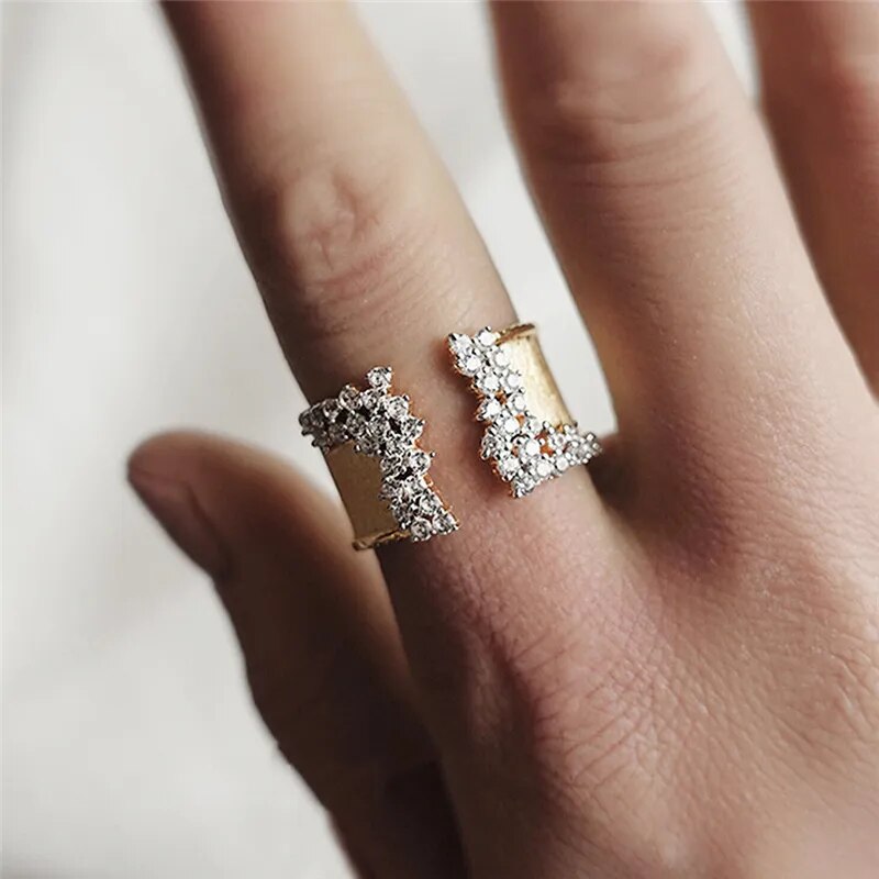 River of Grace: Crystal Fashion Ring