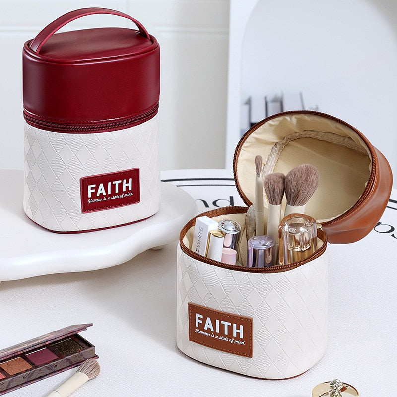 Grace & Glamour Vertical Makeup Organizer - Elevate Your Beauty Routine