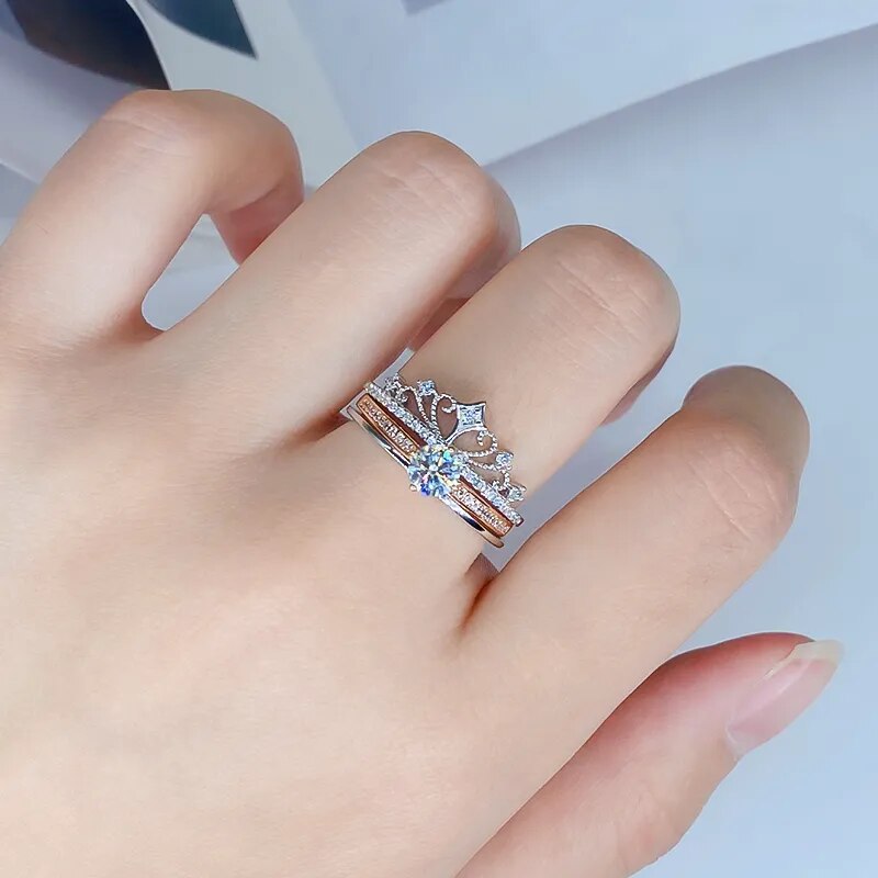 Crown of Rejoicing Ring (Moissanite)