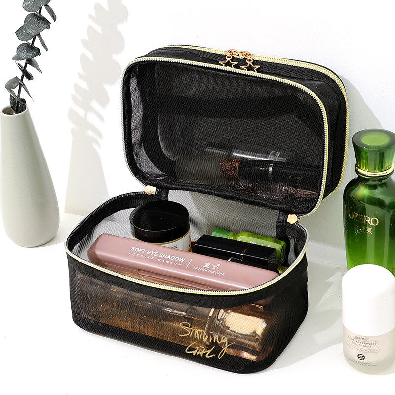 Stellar Mesh Makeup Organizer