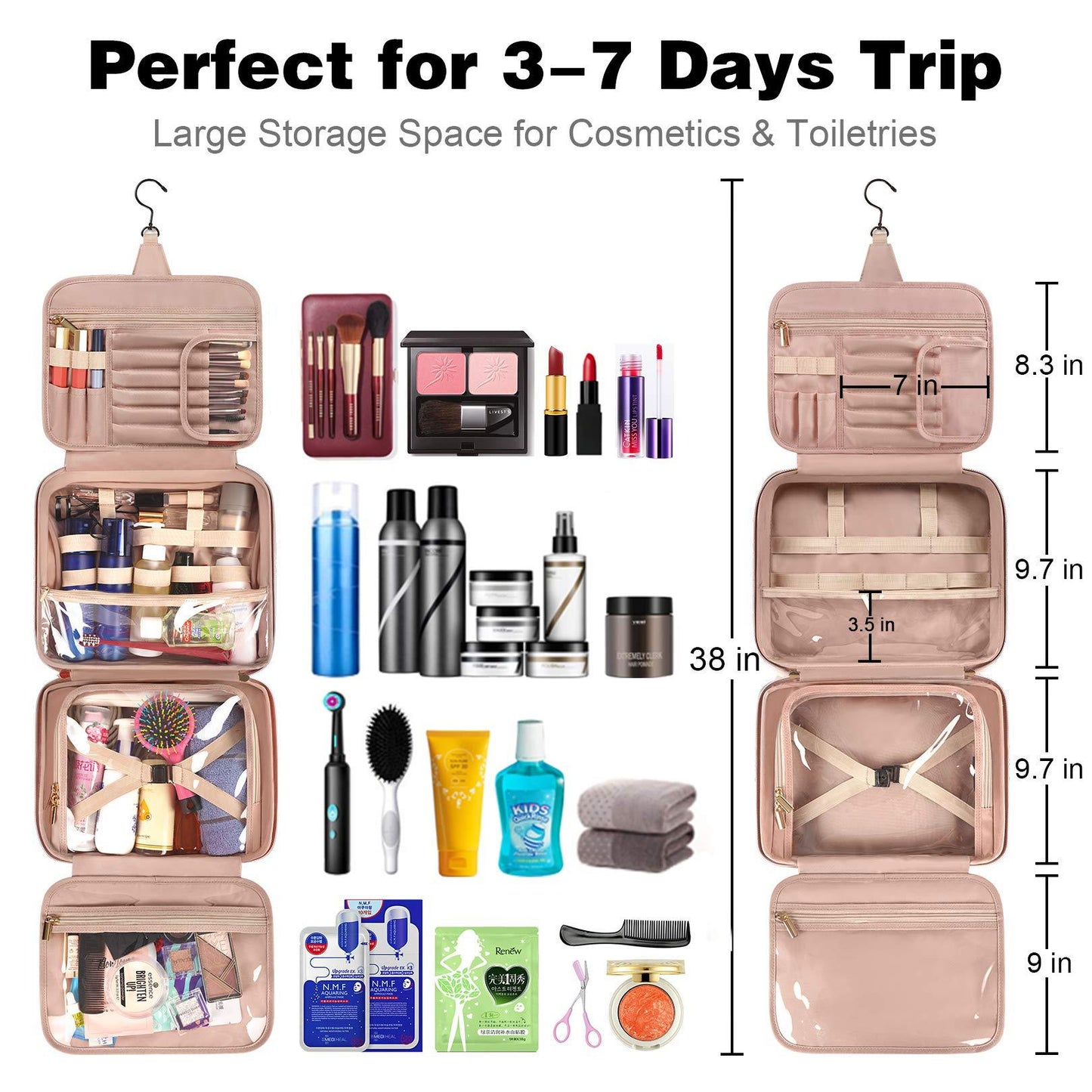 Classic Cosmetic Hanger Bag