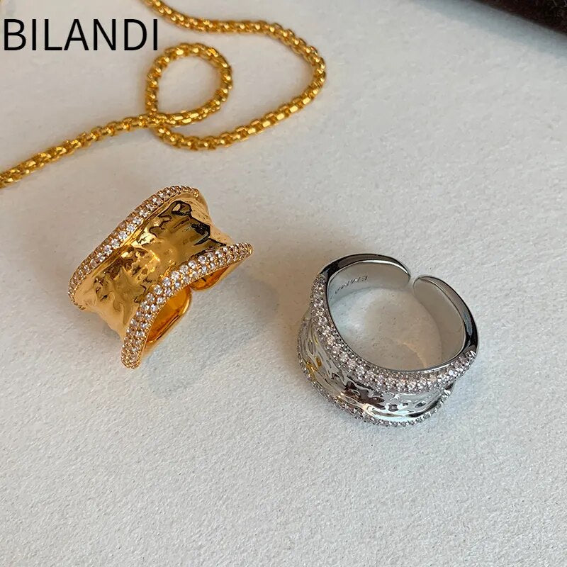 Modern Geometric Open Ring