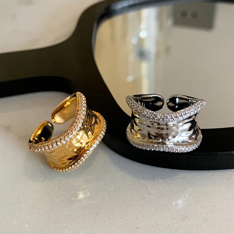 Modern Geometric Open Ring
