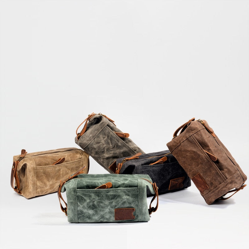 Men's Canvas Dopp Kit