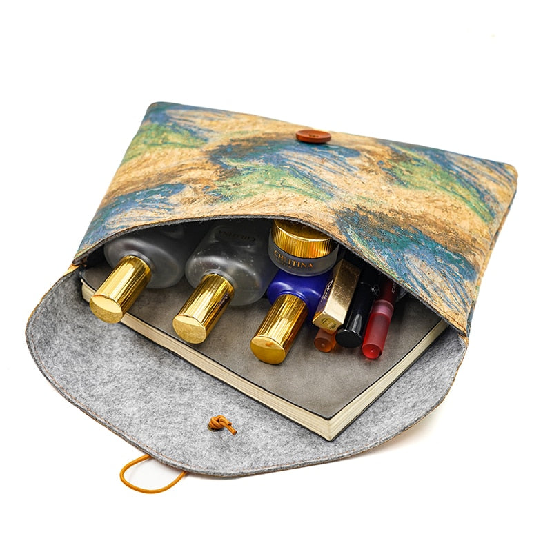 Eco Cork Cosmetic Case