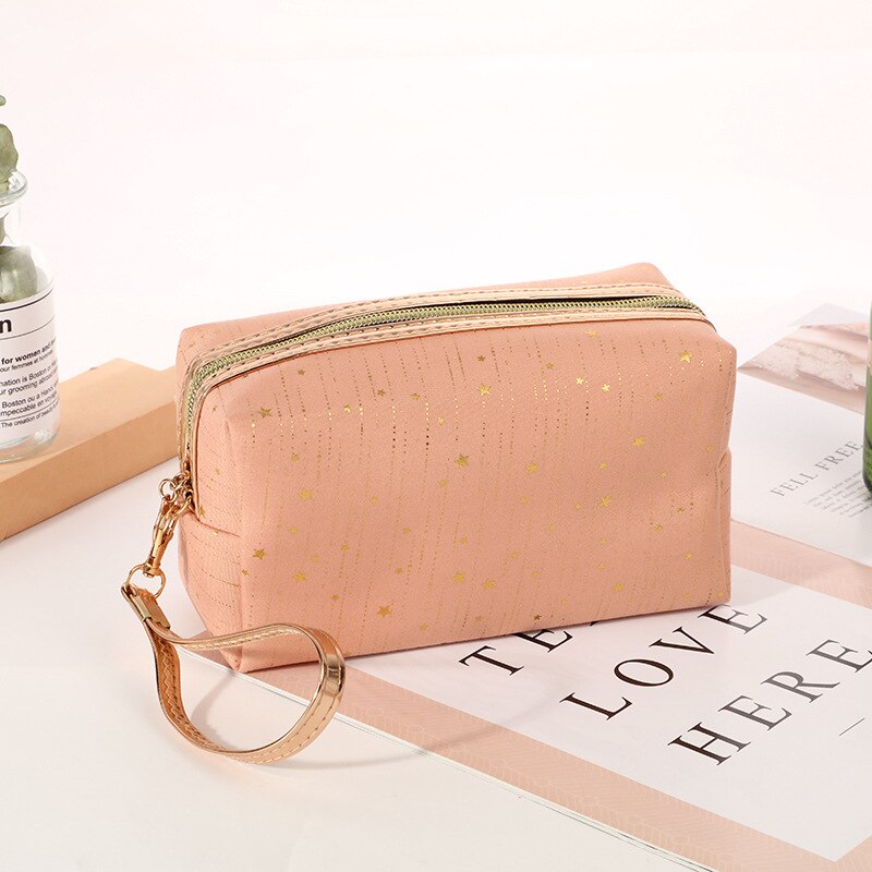 Sparkling Starry Night Cosmetic Bag